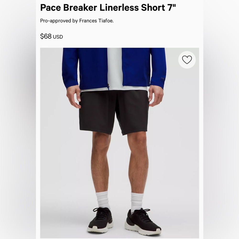 Lululemon Athletica Black Athletic Shorts Lightweight Performance